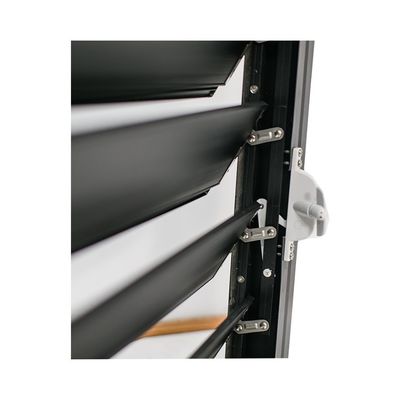 Las persianas populares para huracanes con luvas fijas con construcción de aleación de aluminio