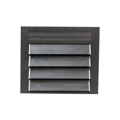 Las persianas populares para huracanes con luvas fijas con construcción de aleación de aluminio