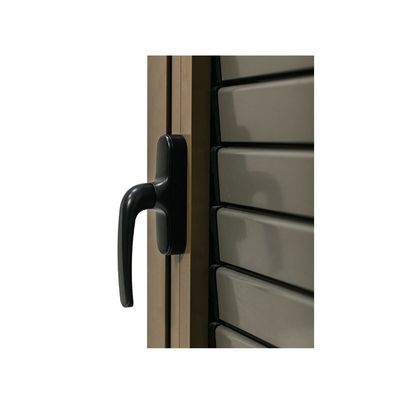 Villa Louver Ventanas con marco de aluminio anodizado y cuchillas fijas para residenciales