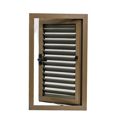 Cuadro de aluminio de ventilación de aire Vent Vent Louvre Ventana con cuchillas de aluminio de larga duración
