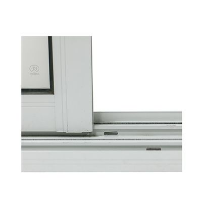 Pintura de apertura horizontal con banda de goma EPDM, puerta de baño de vidrio corredera de PVC, Bangladesh