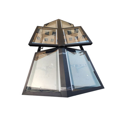 Vidrio templado simple/doble luz eléctrica para ventanas de cielo abierto techo ventana para el hospital