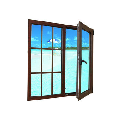 Venta de ventana de aluminio con diseño moderno y función aislante térmico