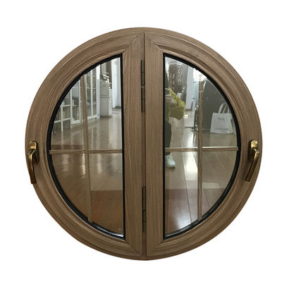 Edificio de la Casa de Aluminio Centro Ventana redonda con patrón de apertura horizontal Promoción