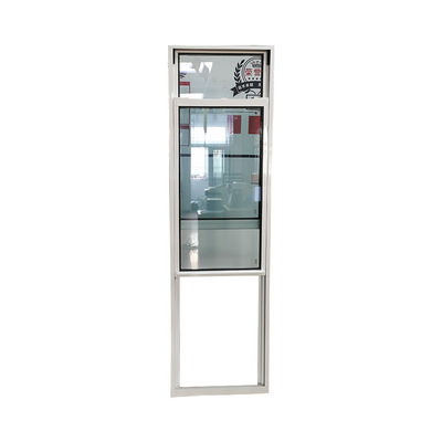 Cuadro de perfiles de aluminio de ahorro de energía ventana horizontal corredera