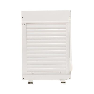 Cortina de rodillo de aluminio interior eléctrico con patrón de apertura vertical según lo personalizado