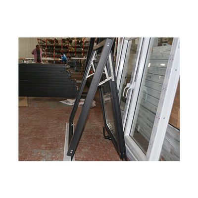 Cuadro de aleación de aluminio 14- Ventana de tramo de deslizamiento vertical con rejillas estándar australianas