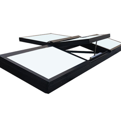 Color de perfil opcional Diseño de mediados de siglo Perfil de aluminio Techo superior Ventana de claraboya de vidrio