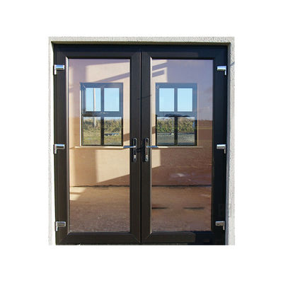 1.4mm espesor del perfil de ruptura térmica de aluminio puerta de carcasa para en el estilo australiano