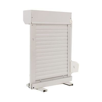 Ventana de persiana de plantación de rodillos de aluminio con ahorro de energía y luz ajustable