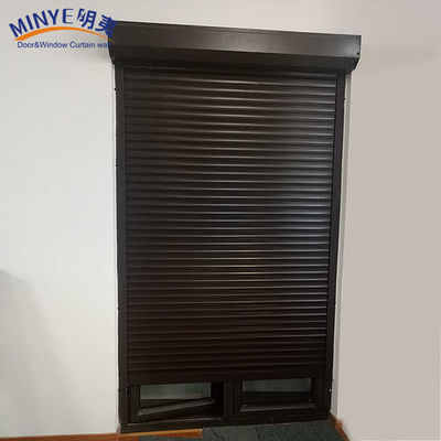 110V/220V/230V/380V Motor de estilo moderno Persiana automática de rodillo Puerta de garaje de aluminio