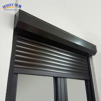 110V/220V/230V/380V Motor de estilo moderno Persiana automática de rodillo Puerta de garaje de aluminio