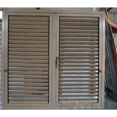 1.4mm espesor del perfil de aluminio ventanas de laustro para requisitos de tamaño personalizado