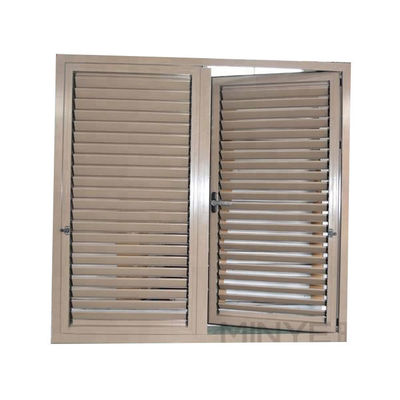 1.4mm espesor del perfil de aluminio ventanas de laustro para requisitos de tamaño personalizado