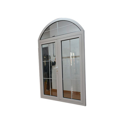 Puertas giratorias de aluminio exterior con espesor de perfil de 2,0 mm y especificaciones de vidrio de 5 mm a 12 mm