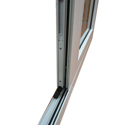 Puertas giratorias de aluminio exterior con espesor de perfil de 2,0 mm y especificaciones de vidrio de 5 mm a 12 mm