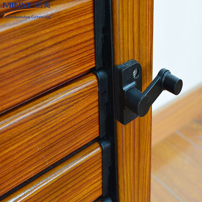 Diseño moderno colores personalizados de madera de color de aluminio