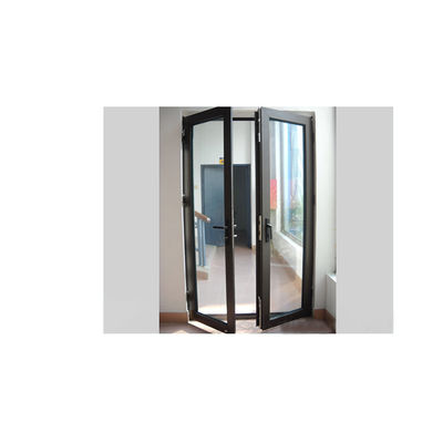Ventanas y puertas de aluminio con vidrio con recubrimiento en polvo y superficie terminada