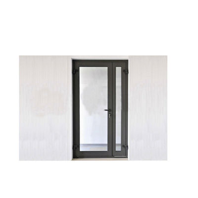 Ventanas y puertas de aluminio con vidrio con recubrimiento en polvo y superficie terminada