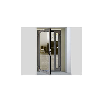 Ventanas y puertas de aluminio con vidrio con recubrimiento en polvo y superficie terminada