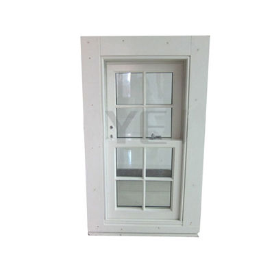 Ventana corredera de UPVC con doble acristalado doble arco templado círculo superior hacia arriba y abajo de vidrio