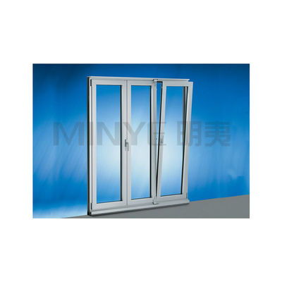 Puerta plegable de PVC para superficie de baño con acordeón acabado