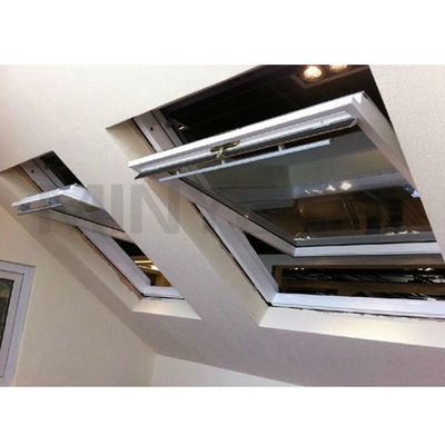 Ventana de aluminio con claraboya/techo en tramo Ventanas de vidrio simple/doble/triple