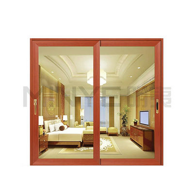 Cuadro de metal industrial Puerta corredera de vidrio grande ideal para la entrada de la cocina comercial