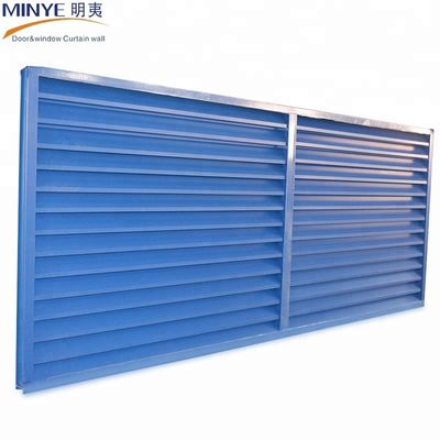 Opciones personalizables Jaluza de aluminio / persiana Ventanas fijas para sótano y casa