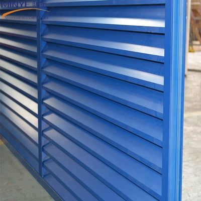 Opciones personalizables Jaluza de aluminio / persiana Ventanas fijas para sótano y casa