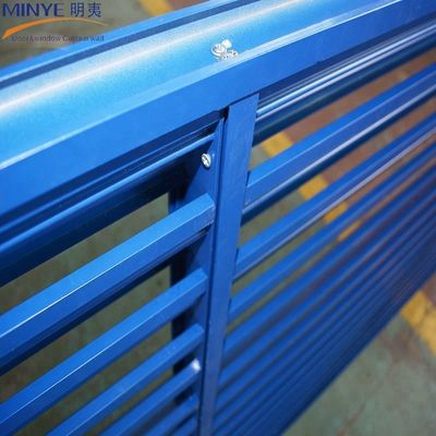 Opciones personalizables Jaluza de aluminio / persiana Ventanas fijas para sótano y casa