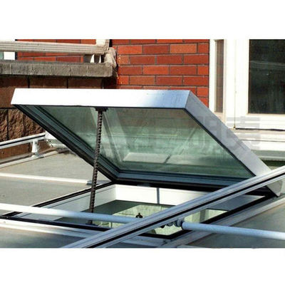 3.0mm CE Aluminio revestimiento de perfil de madera moderno doble acristalado claraboya para el apartamento