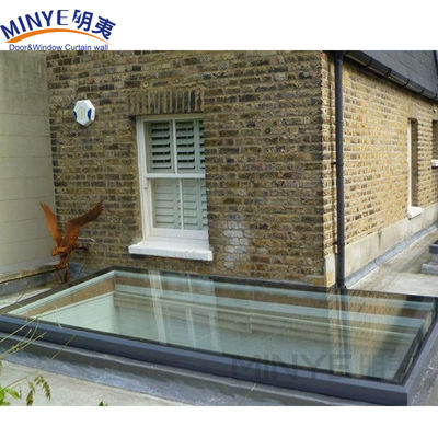 Venta china marcos de ventanas de aluminio duradero para el cielo abierto del patio de la casa americana