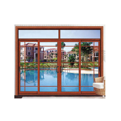 Puerta de vidrio Puertas corredizas de aluminio simples y armoniosas con el mejor hardware chino