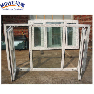 EPDM banda de caucho moldeado de ladrillo PVC Vinyl Casement Ventanas en los requisitos del cliente
