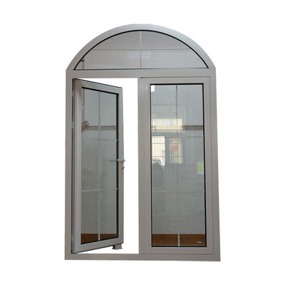 Tamaño personalizado Arco Interior Puerta de baño de acero inoxidable con vidrio de templado