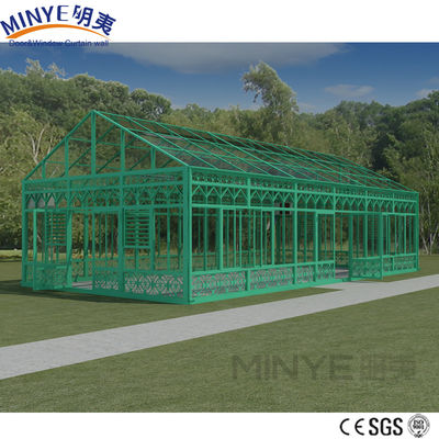 HOUSES de lujo prefabricadas con marco de aluminio y vidrio aislado Lowe