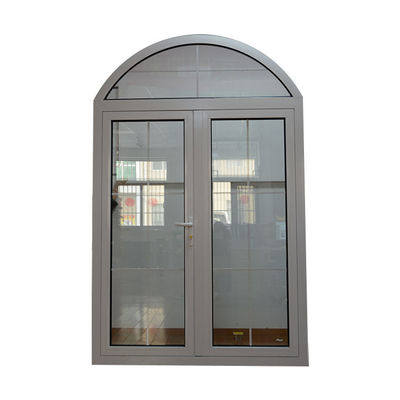 Tamaño personalizado Arco Interior Puerta de baño de acero inoxidable con vidrio de templado