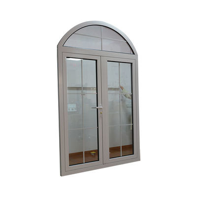 Tamaño personalizado Arco Interior Puerta de baño de acero inoxidable con vidrio de templado