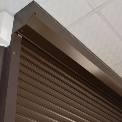 Diseño eléctrico de aleación de aluminio chino puerta de garaje de rodillo de puerta de persiana