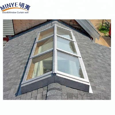1.4mm espesor del perfil impermeable control remoto de aluminio techo ventanas Fuerte y duradero