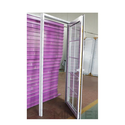 Diseño de puertas de luvas UPVC sin pista para la posición exterior y la casa