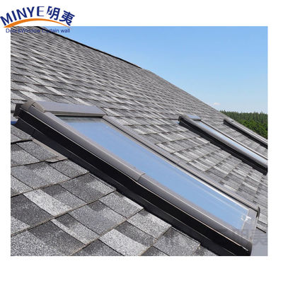 Skyview aluminio techo claraboya con función insonorizada y abre automático