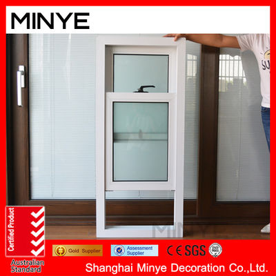 Diseño de estilo abierto vertical Ventanas de baño con espesor de perfil de 2,5 mm