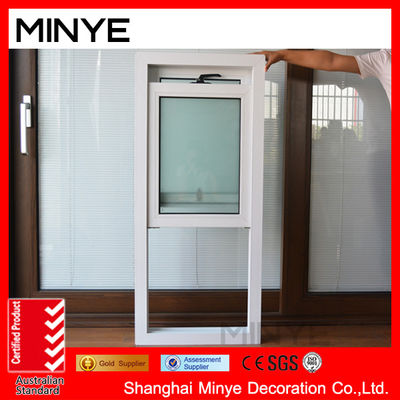 Diseño de estilo abierto vertical Ventanas de baño con espesor de perfil de 2,5 mm