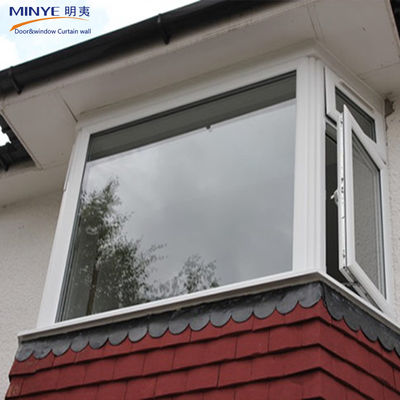 Shanghai Rehau Diseño de ventanas de PVC alemán con banda de goma EPDM y bisagra de seguridad