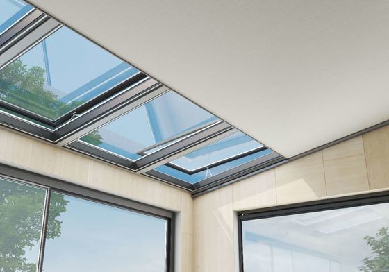 Ventana de techo de cristal de aluminio para diseño moderno en el mercado chino