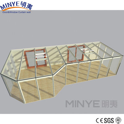 Mejora tu hogar con las salas de sol de jardín de invierno de vidrio templado verde de Shanghai Minye.