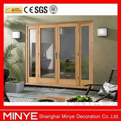 Diseño de la puerta principal de Kerala House Vinyl Frame UPVC Puerta con vidrio y característica impermeable