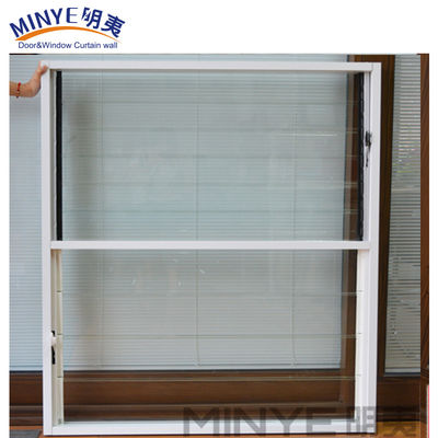 Ventana de persiana rodante exterior de vidrio eléctrico de baja intensidad con patrón de apertura horizontal